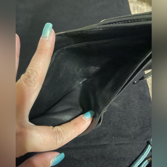 GUCCI JACKIE LEATHER BI-FOLD COMPACT WALLET PREOWNED (black) - Picture 9 of 11